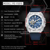 PAGANI DESIGN 2025 New Fashion Men's Automatic Mechanical Watch 42MM Sapphire Glass 10bar Waterproof NH39 Movement Watch