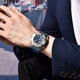 PAGANI DESIGN Luxury V2 Fashion Rubber Sports Watch Waterproof Mechanical Automatic Watch Sapphire Luminous Watches for Man