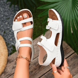 Summer Wedge Sandals for Women 2026 New Fashion Beach Shoes Woman Lightweight Casual Platform Plus Size Sandals Women