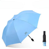UPF50+ UV Blocking Sun Umbrella Folding Mini Portable Parasol Windproof Waterproof Rainproof Umbrella for Women Men Outdoor