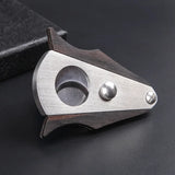 Wood Cigar Cutter Knife Scissors Sharp Blade Cigar Scissors Cutter Knife Puncher Guillotine Smoking Cigar Cutter Cutting Tool
