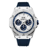2025 Man Mechanical Watches for Men Sport Analog Automatic Wristwatches with Silicone Strap Stainless Steel Waterproof Reloj
