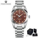 PAGANI DESIGN 2025 New 38mm Fashion Men's VH31 Quartz Watch Sapphire Stainless Steel 10Bar Waterproof Luminescent C3 reloj hombr