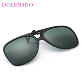 Men Polarized Flip Up Clip On Sunglasses Women Vintage Anti Glare Lens Pilot Sun Glasses Driving Night Vision Uv400 Gafas De Sol
