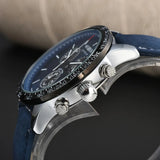 Reloj Zeppelin clásico retro de moda para hombre, esfera multifuncional, reloj de pulsera de negocios, reloj deportivo informal de cuarzo.