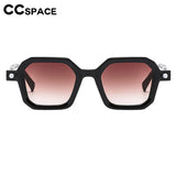 Polygon Punk Sunglasses Outdoors Gradient Sunscreen UV Protection Retro Suneyeglass Casual Riding Perform Gafas De Sol 300771