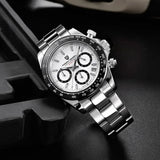 PAGANI DESIGN Luxury Watch For Men Automatic Date Luminous Waterproof Clock Casual Business Steel Band Men Watch Reloj Hombre