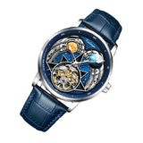 Men Mechanical Watch Genuine Tourbillon Watches Fully Automatic Luxury Brands Waterproof Fashion Skeleton Man Watch Reloj Hombre