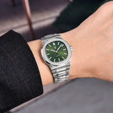 PAGANI DESIGN Modern Retro Men Mechanical Watch Famous Precious Stainless Steel Sapphire Glass Mirror Luminous 100m Diving Watch