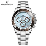 PAGANI DESIGN Men's Exclusive Quartz Watch Elite All-Match Style VK63 Luminous Waterproof Function Small Three-Pin Chronograph