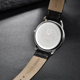PAGANI DESIGN Quartz Watch VH65 Men's Automatic watches Casual Fashion Leather Watch for men reloj hombre PD-1654