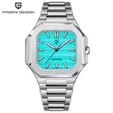 2026 New PAGANI DESIGN Watches Top Luxury Square Dial Quartz Watch For Men Stainless Steel Sapphire Mirror Waterproof VH31 Watch