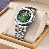 PAGANI DESIGN Modern Retro Men Mechanical Watch Famous Precious Stainless Steel Sapphire Glass Mirror Luminous 100m Diving Watch