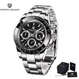 PAGANI DESIGN 2026 New Men Quartz Watch Business Wristwatch Chronograph Men Watches VK63 Waterproof Wristwatches for Men PD-1644