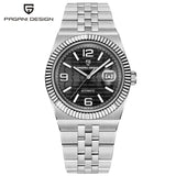 PAGANI DESIGN Modern Fashionable Men Automatic Mechanical Watch Avant-Garde Personality Stainless Steel Sapphire Luminous Reloj