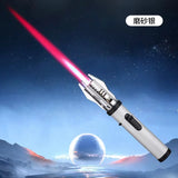2023 High Temperature Welding Gun Lighter Windproof Red Flame Cigar Lighter Butane Inflatable Lighter Outdoor BBQ Men's Tools