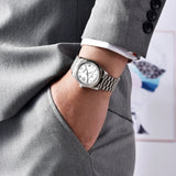 PAGANI DESIGN 2025 New DD36 V2 White Dial Luxury AR Sapphire glass Automatic Watch Men Date Week Waterproof Mechanical Watch Men