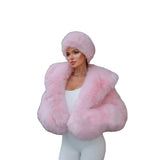 Abrigos de piel sintética para mujer, chaquetas cortas con capucha, lisas, de manga larga, con botones forrados, gruesas, ajustadas, informales para oficina, otoño e invierno 2025