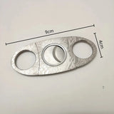 Classic Stainless Steel Cigar Cutter Sharp Manual Tool Premium Smoking Accessory Ideal Christmas Gift for Men