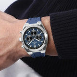 NAVIFORCE Men's Sport Watch Waterproof Silicone Strap Chronograph Watch Luxury Brand Man Waterproof Luminous Quartz Wristwatch