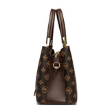 Luxury Handbag Fashion Print Large Capacity Soft Leather Women Shoulder Crossbody Bag Leisure Designer Ladies Purses and Handbag