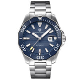 2025 New Brand PAGANI DESIGN 1617 Men's Military Sport Mechanical Watches Waterproof Stainless Steel Top Brand Luxury Men Watch