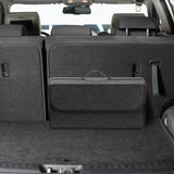 1pc Car Felt Storage Box Car Fold Storage Bag Enlarged Thickened Soft Velcro Felt Storage Box Household Cars Trunk Storage Boxes