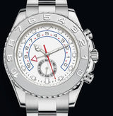 Premium Automatic Mechanical Mens Watches 44mm Matte High Grade Steel Sapphire Crystal Blue Accent Luminous Bezel Sweat Proof