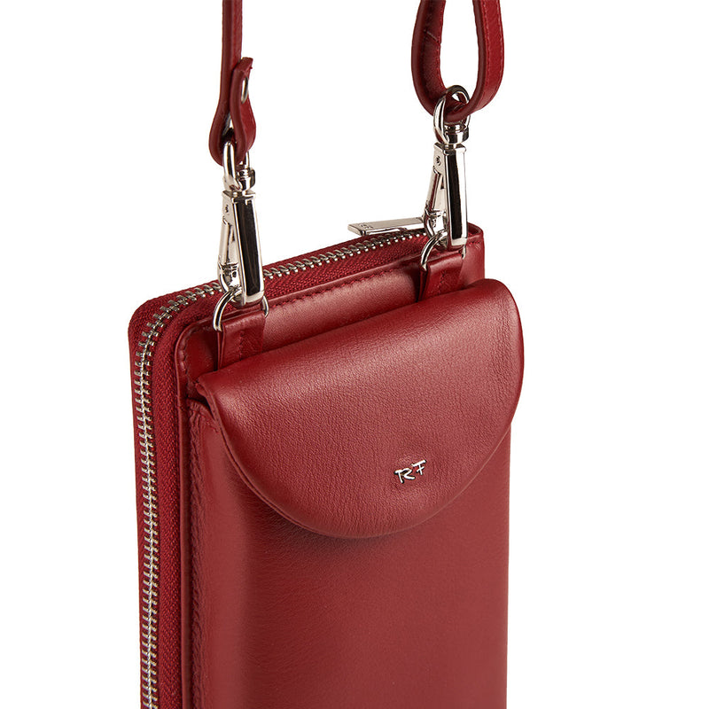 Damen Geldbörse, breit - mobile bag, RFID