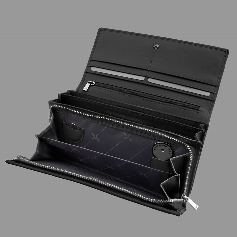 Überschlagbörse gross schwarz