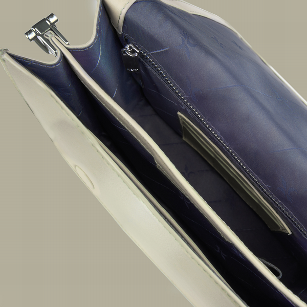 Überschlagtasche beige