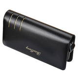 Baellerry Large Capacity Men Wallets Long Wallet Cell Phone Pocket Card Holder Men Clutch Bag Top Quality Business Purse Wallet
