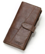 GZCZ Cartera de cuero genuino para mujer, bolso de mano de cuero de vaca de lujo para mujer, bolso de cuero genuino para negocios 