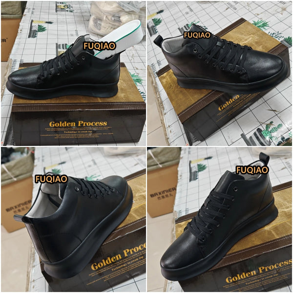 Summer Fashion Invisible Height-Increasing Shoes 8CM Korean Style British Invisible Height-Increasing Men's Shoes Casual Sports Sneakers