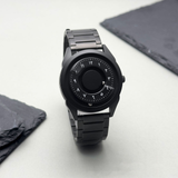 Magnetic Floating Black Technology Creative Personality Waterproof Imported Movement Unisex Quartz Watch