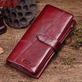 GZCZ Cartera de cuero genuino para mujer, bolso de mano de cuero de vaca de lujo para mujer, bolso de cuero genuino para negocios 
