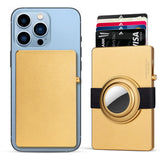 TOYFID All-Aluminum Pop Up Slide Rfid Slim Card Holder Wallet With Airtag Holder-7