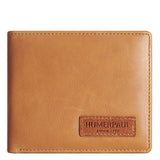 Cartera de piel de vaca para hombre, de gran capacidad, con múltiples tarjetas, RFID, antimagnética, compatible con AirTag, dispositivo antipérdida.