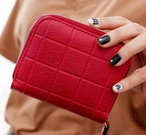 Carteras Women's Purse Card Holder Women Small Wallet Zipper Clutch Coin Purse Female Bag