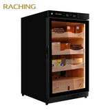 Raching C150a Humidor Gabinete de Madera de Cedro Español para Puros, Hecho a Mano