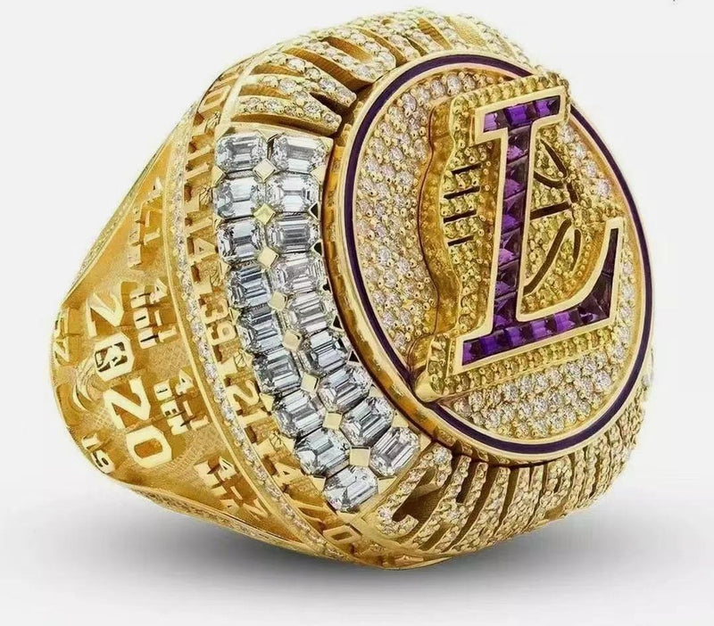Los Angeles Lakers Alloy Ring Gift Men's Ring Stainless Steel Jewelry
