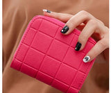 Carteras Women's Purse Card Holder Women Small Wallet Zipper Clutch Coin Purse Female Bag