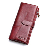 GZCZ Cartera de cuero genuino para mujer, bolso de mano de cuero de vaca de lujo para mujer, bolso de cuero genuino para negocios 