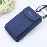 New Women Long Wallet Shoulder Bag Female Wallets Clutch Lady Purse Zipper Phone Pocket Card Holder Ladies Carteras
