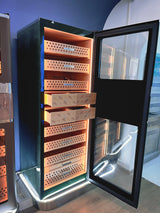 Cave à cigares électrique de luxe Raching RR980 à humidité contrôlée avec précision, grande taille, peut contenir 3000 à 4000 cigares