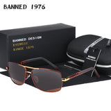 2019 high quality anti glare HD Polarized Men's new Sunglasses Brand gafas oculos de sol metal classic sun glasses