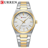 CURREN 8439 New Watches for Men  Top Brand Quartz Mens Watch Sport Waterproof Wrist Watches Chronograph Date Relogio