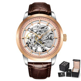 PAGANI DESIGN Mens Watch Skeleton Hollow Mechanical Watch Wrist Luxury Automatic Watches for Men Chronograph High Quality Clock