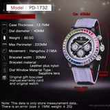 PAGANI DESIGN 1732 New Top Brand Fashion Automatic Mechanical Wristwatch Sapphire Glass Watches for Men Sports Chronograph Watch