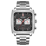 2022 Megir New Design Popular Big Size square Wrist Watches Montre Pour Hommes Timepieces Cheap Promotional Mens Watch Quartz
